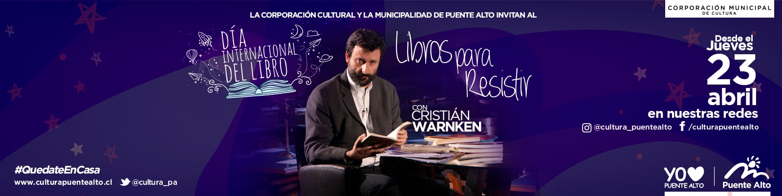 Celebremos juntos el Día internacional del libro. 